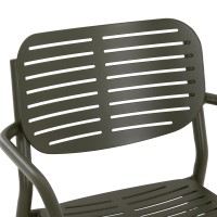 ΠΟΛΥΘΡΟΝΑ ΤΡΑΠΕΖΑΡΙΑΣ HILLIARD HM6644.07 ΑΛΟΥΜΙΝΙΟ ΣΕ OLIVE GREEN 58x52x78Υεκ