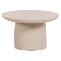 ΤΡΑΠΕΖΙ ΣΑΛΟΝΙΟΥ FIBER CEMENT ΟΒΑΛ BRECCAN HM6594.02 ΜΠΕΖ 130x70x42Υεκ