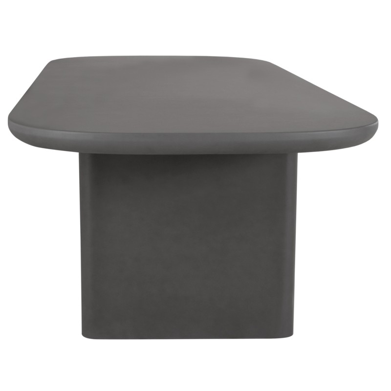 ΤΡΑΠΕΖΙ ΤΡΑΠΕΖΑΡΙΑΣ FIBER CEMENT AZAMI HM6600.01 ΓΚΡΙ 240x100x75Υεκ.