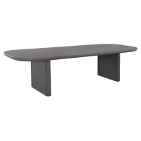 ΤΡΑΠΕΖΙ ΤΡΑΠΕΖΑΡΙΑΣ FIBER CEMENT AZAMI HM6601.01 ΓΚΡΙ 300x112x75Υεκ.