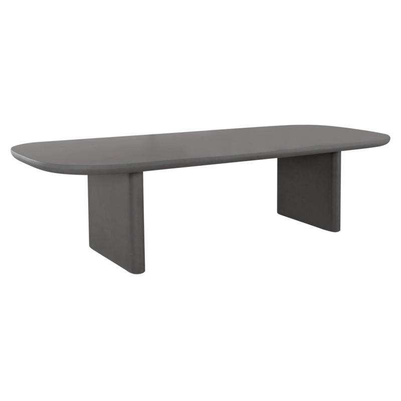 ΤΡΑΠΕΖΙ ΤΡΑΠΕΖΑΡΙΑΣ FIBER CEMENT AZAMI HM6601.01 ΓΚΡΙ 300x112x75Υεκ.