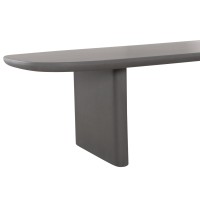 ΤΡΑΠΕΖΙ ΤΡΑΠΕΖΑΡΙΑΣ FIBER CEMENT AZAMI HM6601.01 ΓΚΡΙ 300x112x75Υεκ.