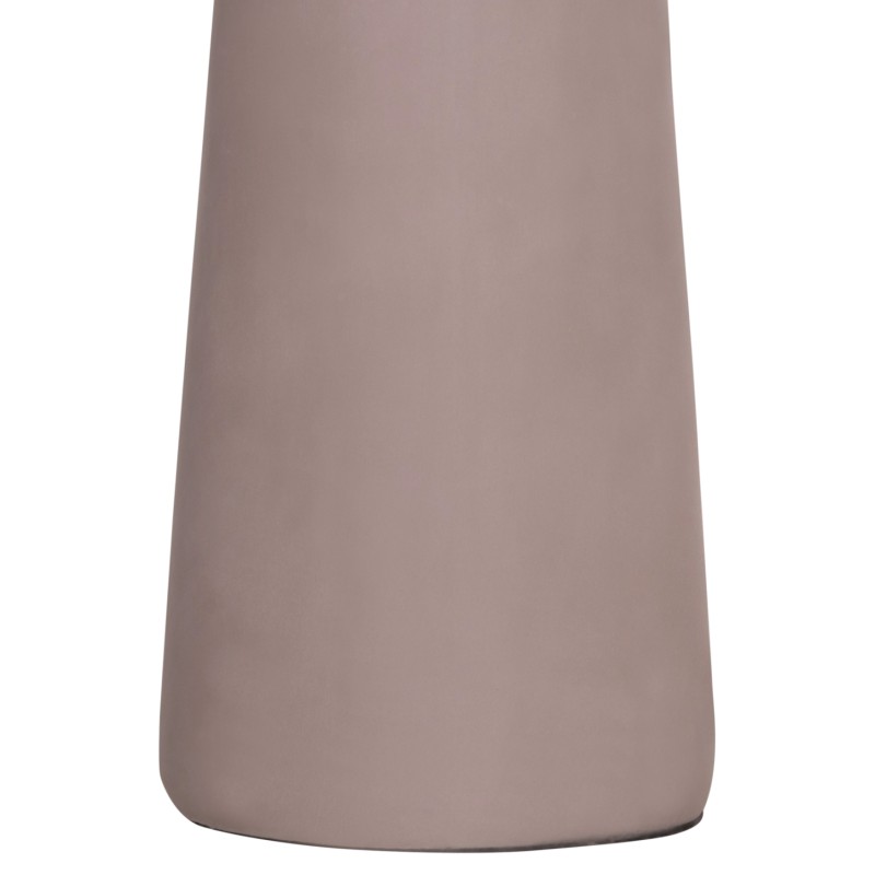 ΔΙΑΚΟΣΜΗΤΙΚΟ ΒΑΖΟ ΔΑΠΕΔΟΥ NEBULA HM4660.05L FIBER CEMENT TAUPE--ΞΥΛΟ ΤΕΑΚ Φ45x172Υεκ