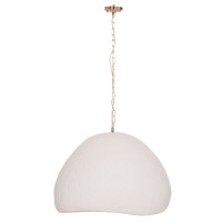 ΦΩΤΙΣΤΙΚΟ ΟΡΟΦΗΣ ΚΡΕΜΑΣΤΟ JAYLEN HM4703.02L FIBER CEMENT ΛΕΥΚΟ 65x55x45Υεκ.