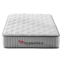 ΣΤΡΩΜΑ ΜΟΝΟ HYPNOTTICA HM748.01 POCKET SPRINGS--ΛΕΥΚΟ (ROLL-PACKING) 90x190x25Υεκ.