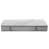 ΣΤΡΩΜΑ ΜΟΝΟ HYPNOTTICA HM748.01 POCKET SPRINGS--ΛΕΥΚΟ (ROLL-PACKING) 90x190x25Υεκ.