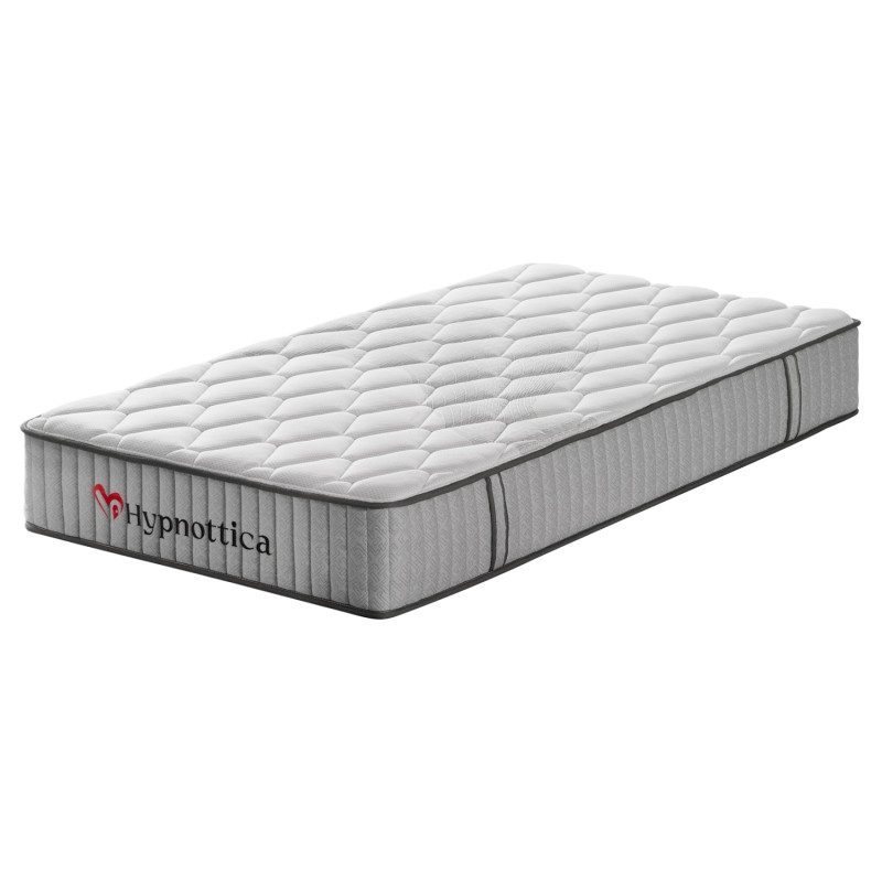 ΣΤΡΩΜΑ ΜΟΝΟ HYPNOTTICA HM748.01 POCKET SPRINGS--ΛΕΥΚΟ (ROLL-PACKING) 90x190x25Υεκ.