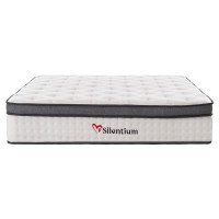 ΣΤΡΩΜΑ ΔΙΠΛΟ SILENTIUM HM749.05 POCKET SPRINGS--ΛΕΥΚΟ 150x200x30Υεκ.