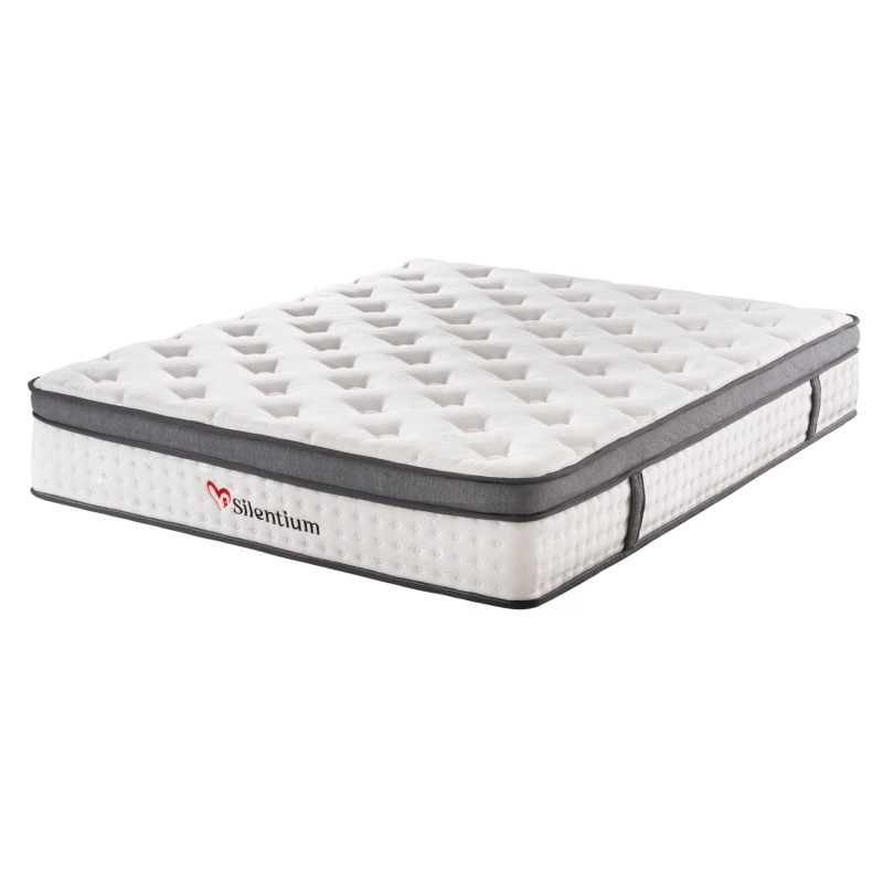 ΣΤΡΩΜΑ ΔΙΠΛΟ SILENTIUM HM749.05 POCKET SPRINGS--ΛΕΥΚΟ 150x200x30Υεκ.