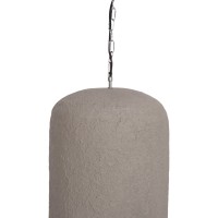 ΦΩΤΙΣΤΙΚΟ ΟΡΟΦΗΣ ΚΡΕΜΑΣΤΟ LOGKY HM4704.03L--FIBER CEMENT ΓΚΡΙ 35x35x67Υεκ
