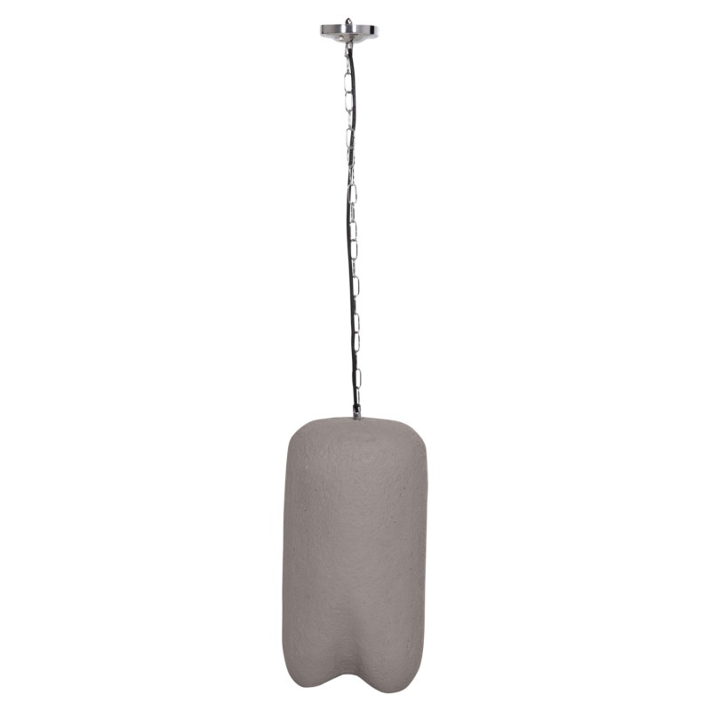 ΦΩΤΙΣΤΙΚΟ ΟΡΟΦΗΣ ΚΡΕΜΑΣΤΟ LOGKY HM4704.03S--FIBER CEMENT ΓΚΡΙ Φ24x47Υεκ