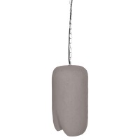 ΦΩΤΙΣΤΙΚΟ ΟΡΟΦΗΣ ΚΡΕΜΑΣΤΟ LOGKY HM4704.03S--FIBER CEMENT ΓΚΡΙ Φ24x47Υεκ