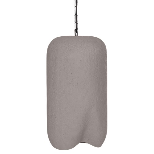 ΦΩΤΙΣΤΙΚΟ ΟΡΟΦΗΣ ΚΡΕΜΑΣΤΟ LOGKY HM4704.03S--FIBER CEMENT ΓΚΡΙ Φ24x47Υεκ