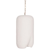 ΦΩΤΙΣΤΙΚΟ ΟΡΟΦΗΣ ΚΡΕΜΑΣΤΟ LOGKY HM4704.02S--FIBER CEMENT ΛΕΥΚΟ Φ24x47Υεκ