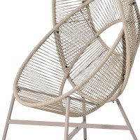 ΠΟΛΥΘΡΟΝΑ-ΦΩΛΙΑ RULER HM6506.02 ΜΟΚΑ ΜΕΤΑΛΛΟ-P.E.RATTAN--ΓΚΡΙ ΜΑΞΙΛΑΡΙΑ 90x85x154Υεκ