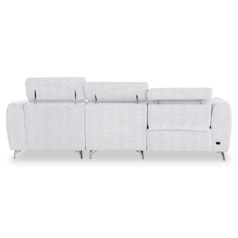 ΚΑΝΑΠΕΣ ΔΕΞΙΑ ΓΩΝΙΑ 3Θ ΜΕ RECLINE VALENTE HM3317.01R ΑΝΟΙΧΤΟ ΓΚΡΙ ΥΦΑΣΜΑ 275x160x104Yεκ
