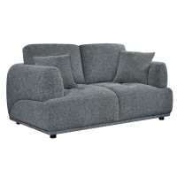ΚΑΝΑΠΕΣ 2-ΘΕΣΙΟΣ STRUCTO HM3330.01 ΓΚΡΙ ΥΦΑΣΜΑ 168x94x88Υεκ.