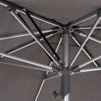 ΟΜΠΡΕΛΑ ΕΠΑΓΓΕΛΜΑΤΙΚΗ GLADELL 3X3m HM6604.01 ΓΚΡΙ ΠΑΝΙ-ΑΝΟΔΙΩΜΕΝΟ ΑΛΟΥΜΙΝΙΟ