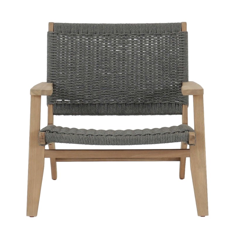 ΠΟΛΥΘΡΟΝΑ LOUNGE MONTER HM6241.02 ΞΥΛΟ ΑΚΑΚΙΑΣ ΦΥΣΙΚΟ-ΣΧΟΙΝΙ ΓΚΡΙ 63.5x60x69Υεκ