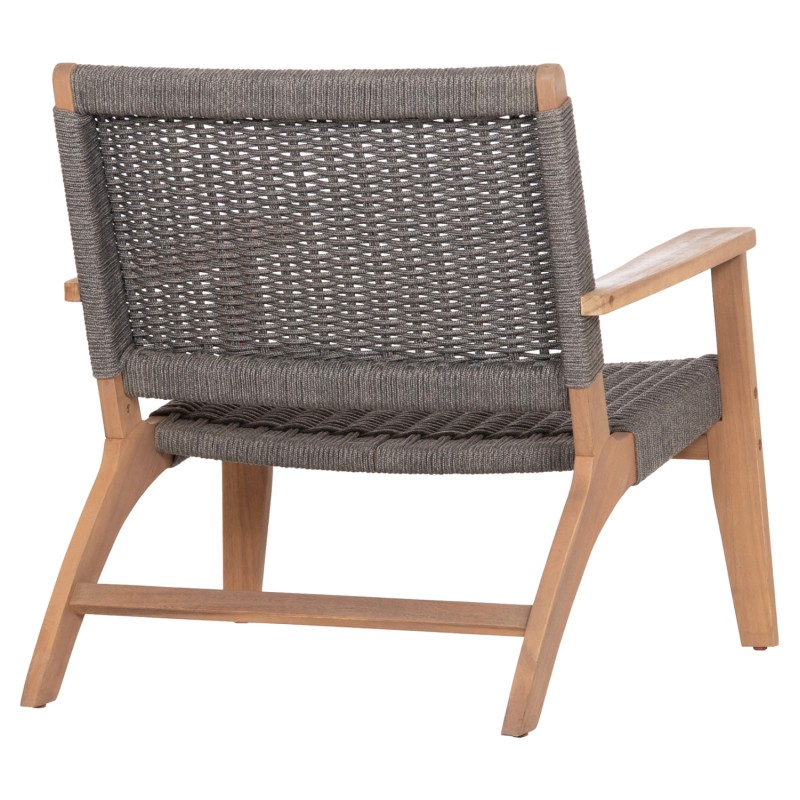 ΠΟΛΥΘΡΟΝΑ LOUNGE MONTER HM6241.02 ΞΥΛΟ ΑΚΑΚΙΑΣ ΦΥΣΙΚΟ-ΣΧΟΙΝΙ ΓΚΡΙ 63.5x60x69Υεκ