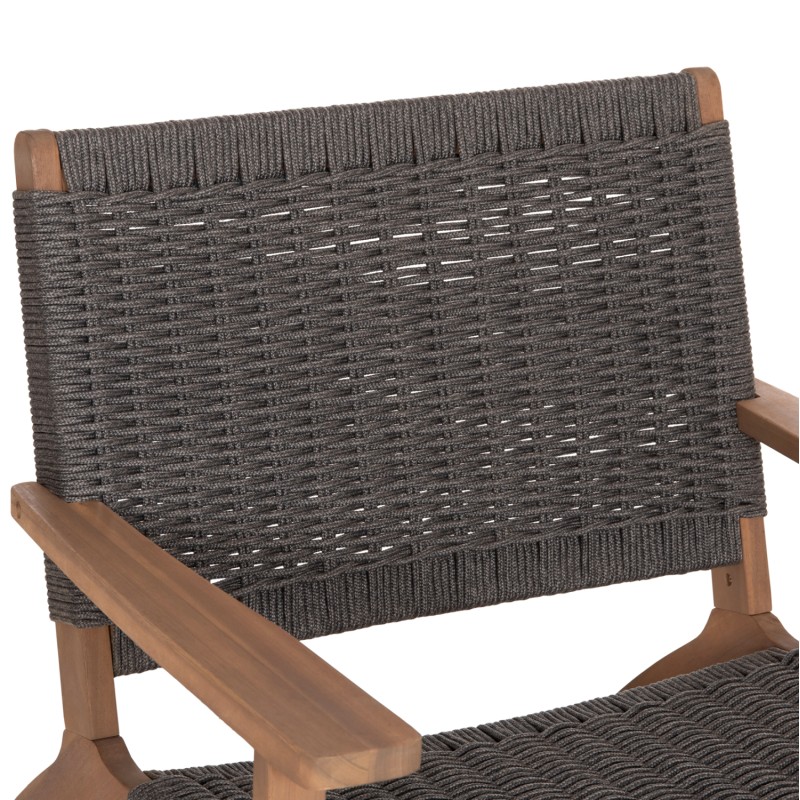 ΠΟΛΥΘΡΟΝΑ LOUNGE MONTER HM6241.02 ΞΥΛΟ ΑΚΑΚΙΑΣ ΦΥΣΙΚΟ-ΣΧΟΙΝΙ ΓΚΡΙ 63.5x60x69Υεκ