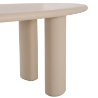 ΤΡΑΠΕΖΙ ΤΡΑΠΕΖΑΡΙΑΣ FIBER CEMENT ΟΒΑΛ VOLPE HM6599.02 ΜΠΕΖ 240x106x75Υεκ