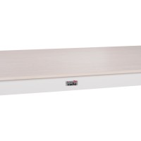 ΤΡΑΠΕΖΙ ΤΡΑΠΕΖΑΡΙΑΣ PUNDER HM6483.02 ΚΡΕΜ ΑΛΟΥΜΙΝΙΟ--SINTERED STONE TOP 220x100x76Υεκ