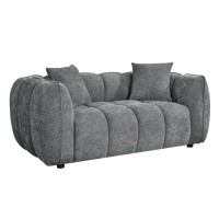 ΚΑΝΑΠΕΣ 2-ΘΕΣΙΟΣ LYKKE HM3324.01 ΓΚΡΙ ΥΦΑΣΜΑ 172x89x70Υεκ.