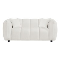 ΚΑΝΑΠΕΣ 2-ΘΕΣΙΟΣ LYKKE HM3324.02 ΕΚΡΟΥ ΥΦΑΣΜΑ 172x89x70Υεκ.