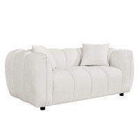 ΚΑΝΑΠΕΣ 2-ΘΕΣΙΟΣ LYKKE HM3324.02 ΕΚΡΟΥ ΥΦΑΣΜΑ 172x89x70Υεκ.