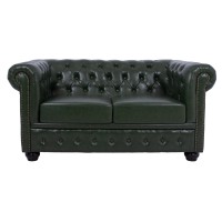 ΣΕΤ ΚΑΝΑΠΕΣ 2ΘΕΣΙΟΣ & 3ΘΕΣΙΟΣ HM10911.08 PU ΔΕΡΜΑ Τ.CHESTERFIELD ΚΥΠΑΡΙΣΣΙ