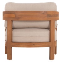ΠΟΛΥΘΡΟΝΑ LOUNGE ΕΞ.ΧΩΡΟΥ SOLARA HM6513 ΞΥΛΟ ΑΚΑΚΙΑΣ ΦΥΣΙΚΟ-ΜΑΞΙΛΑΡΙΑ ΕΚΡΟΥ 75x70x75Υεκ