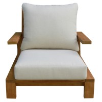 ΠΟΛΥΘΡΟΝΑ LOUNGE MIREX HM6641 ΞΥΛΟ ΑΚΑΚΙΑΣ ΦΥΣΙΚΟ-ΕΚΡΟΥ ΜΑΞΙΛΑΡΙΑ 80x96x62Υεκ