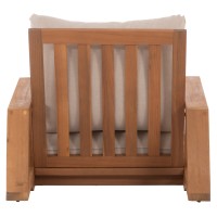 ΠΟΛΥΘΡΟΝΑ LOUNGE MIREX HM6641 ΞΥΛΟ ΑΚΑΚΙΑΣ ΦΥΣΙΚΟ-ΕΚΡΟΥ ΜΑΞΙΛΑΡΙΑ 80x96x62Υεκ