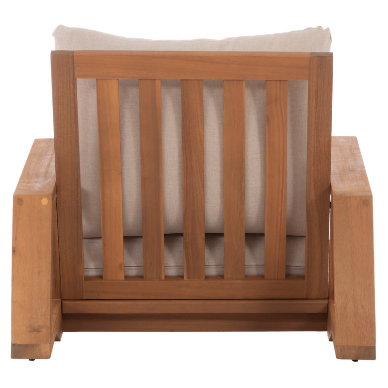 ΠΟΛΥΘΡΟΝΑ LOUNGE MIREX HM6641 ΞΥΛΟ ΑΚΑΚΙΑΣ ΦΥΣΙΚΟ-ΕΚΡΟΥ ΜΑΞΙΛΑΡΙΑ 80x96x62Υεκ