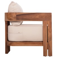 ΠΟΛΥΘΡΟΝΑ LOUNGE ΣΕΙΡΑ KIOTO HM6380 ΞΥΛΟ ΤΕΑΚ--ΦΥΣΙΚΟ ΧΡΩΜΑ 70x74x72Υεκ.