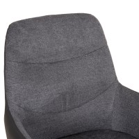 ΣΕΤ ΤΡΑΠΕΖΑΡΙΑΣ 7ΤΜΧ VANTA HM21356 ΚΕΡΑΜΙΚΟ ΕΠΕΚΤΕΙΝΟΜΕΝΟ TOP-ΥΦΑΣΜΑ & PU ΣΕ ΓΚΡΙ