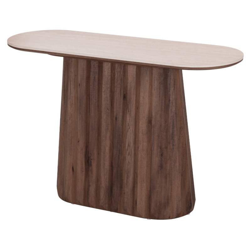 ΚΟΝΣΟΛΑ WALDEN HM18439 ΚΕΡΑΜΙΚΟ TOP ΤΡΑΒΕΡΤΙΝΑ--MDF ΒΑΣΗ ΚΑΡΥΔΙ 120x40x76Υεκ