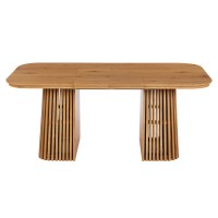 ΤΡΑΠΕΖΙ ΤΡΑΠΕΖΑΡΙΑΣ ΕΠΕΚΤΕΙΝΟΜΕΝΟ VERLO HM18436 MDF ΣΕ ΦΥΣΙΚΟ 120/150/180x90x75Υεκ.