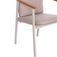 ΣΕΤ ΤΡΑΠΕΖΑΡΙΑΣ ΕΞ.ΧΩΡΟΥ 5ΤΜΧ SENTI HM11003.02 ΑΛΟΥΜ. ΚΡΕΜ & OLEFIN ΜΑΞΙΛΑΡΙΑ ΜΠΕΖ