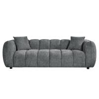ΣΕΤ ΣΑΛΟΝΙ 3ΘΕΣΙΟΣ & 2ΘΕΣΙΟΣ LYKKE HM10812.01 ΓΚΡΙ ΥΦΑΣΜΑ
