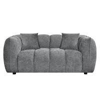 ΣΕΤ ΣΑΛΟΝΙ 3ΘΕΣΙΟΣ & 2ΘΕΣΙΟΣ LYKKE HM10812.01 ΓΚΡΙ ΥΦΑΣΜΑ