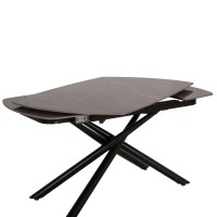 ΤΡΑΠΕΖΙ ΕΠΕΚΤΕΙΝΟΜΕΝΟ VANTA HM18408 ΚΕΡΑΜΙΚΟ TOP ΣΕ ΓΚΡΙ ΜΑΡΜΑΡΟ 136-199x90x77Υεκ