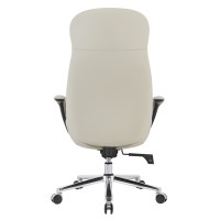 ΚΑΡΕΚΛΑ ΓΡΑΦΕΙΟΥ PREMIUM VELUM HM1233.02 ΜΠΕΖ PU--ΒΑΣΗ ΧΡΩΜΙΟΥ 71x69x116-122Υεκ.