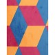 Μαξιλάρι ArteLibre Γεωμετρικά Σχήματα Πολύχρωμο Βελούδο 45x45cm