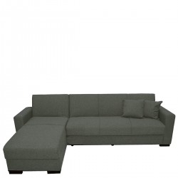 Καναπές Κρεβάτι Γωνιακός ArteLibre JOSE Γκρι 270x150x86cm