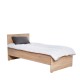 Κρεβάτι Modern Megapap μονό χρώμα sonoma 90x190εκ.