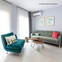 Πολυθρόνα κρεβάτι Nextdeco Berlin πετρόλ Υ92x100x91εκ.