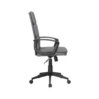 Καρέκλα γραφείου Nextdeco γκρι Υ107,5-117,5x65.5x64,5εκ.
