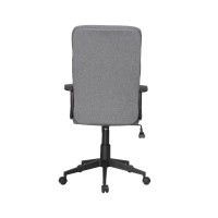 Καρέκλα γραφείου Nextdeco γκρι Υ107,5-117,5x65.5x64,5εκ.